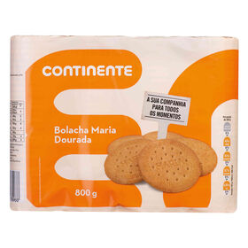 Bolachas Maria Dourada Continente 800 gr (4 Un)