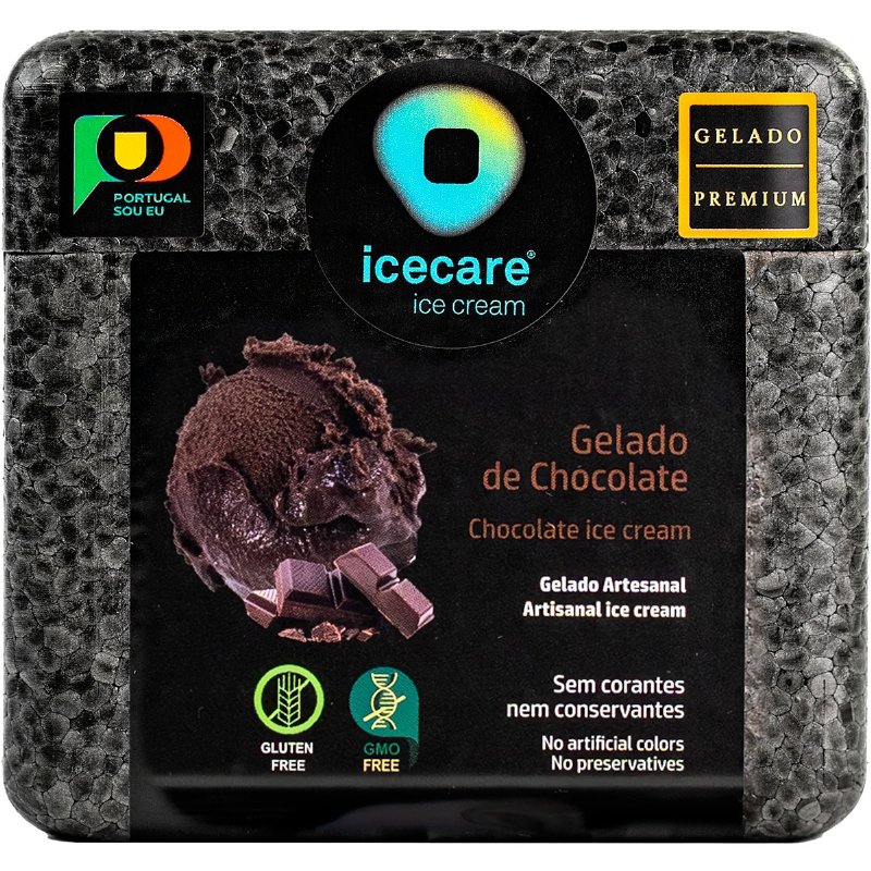 Gelado Artesanal Chocolate 500 ml