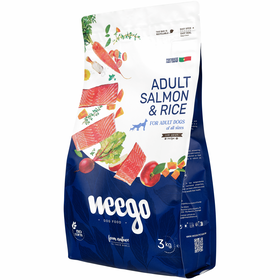 Ração Para Cão Adulto Low Grain Salmão E Arroz Weego 3 kg