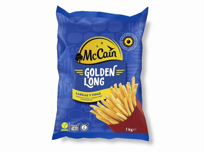 Batatas Mccain Pré Fritas Golden Long 1 kg