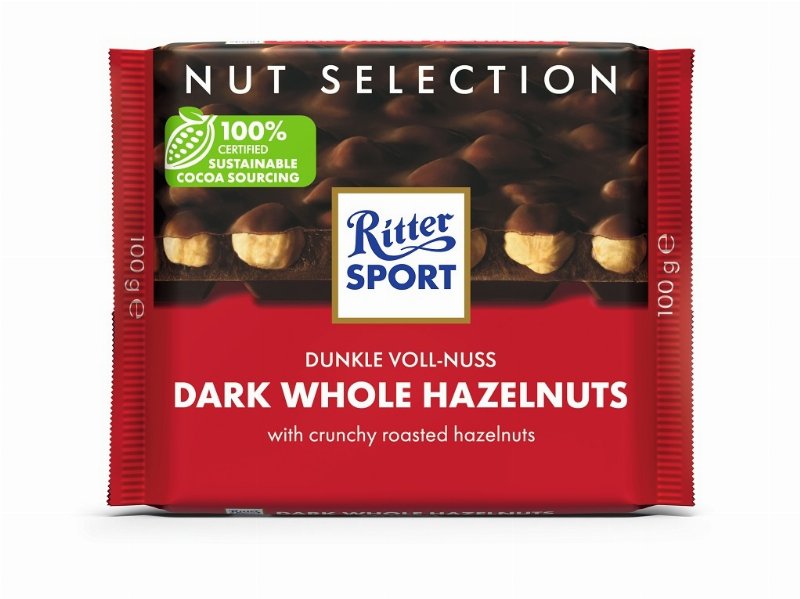Chocolate Ritter Sport Puro Avelãs 100 g