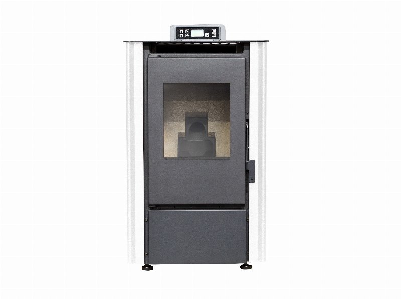 Salamandra A Pellets Mekka Sp Branco 6Kw