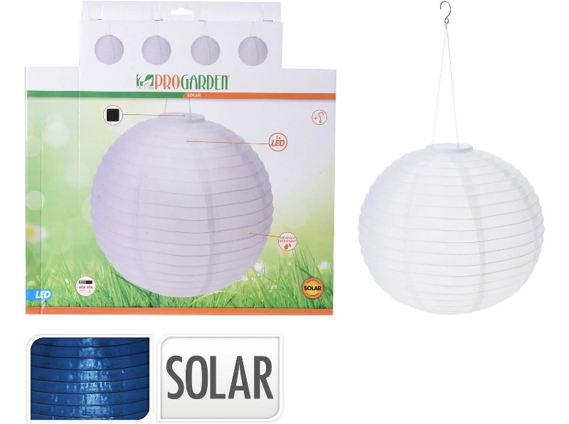Luz Solar Progarden Branco Ø40Cm