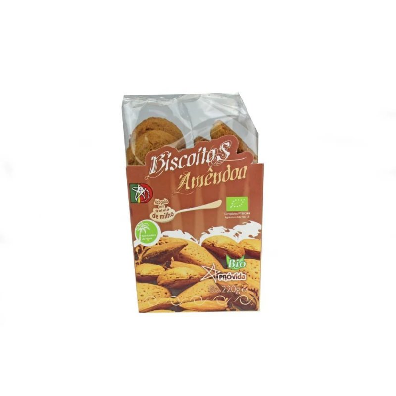 Biscoitos De Amêndoa Bio Próvida 220 g
