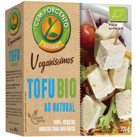 Tofu Natural Cem Porcento 350 gr