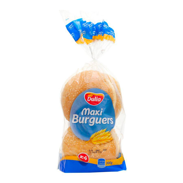 Pão De Hamburguer Dulia 4Un.