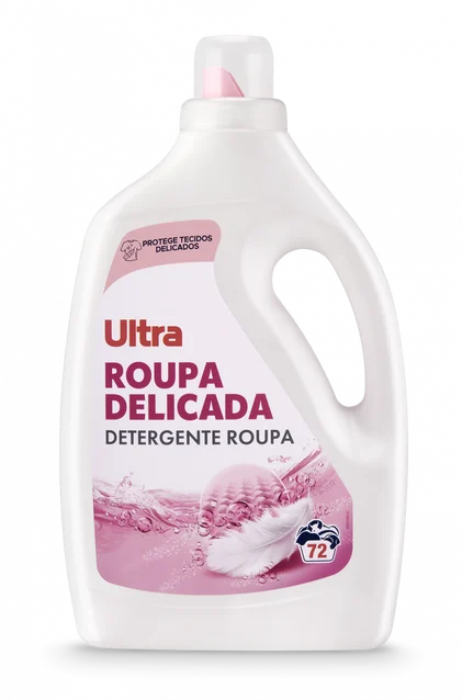 Detergente Líquido Roupa Delicada Ultra 72Dos