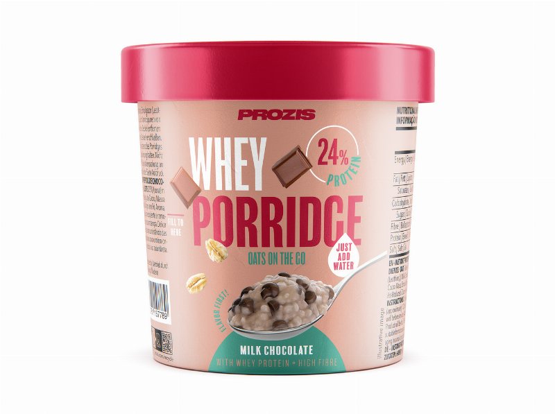 Papas De Aveia Com Whey Prozis Chocolate 60 g