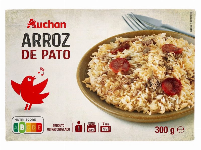 Arroz De Pato Auchan Ultracongelado 300 g