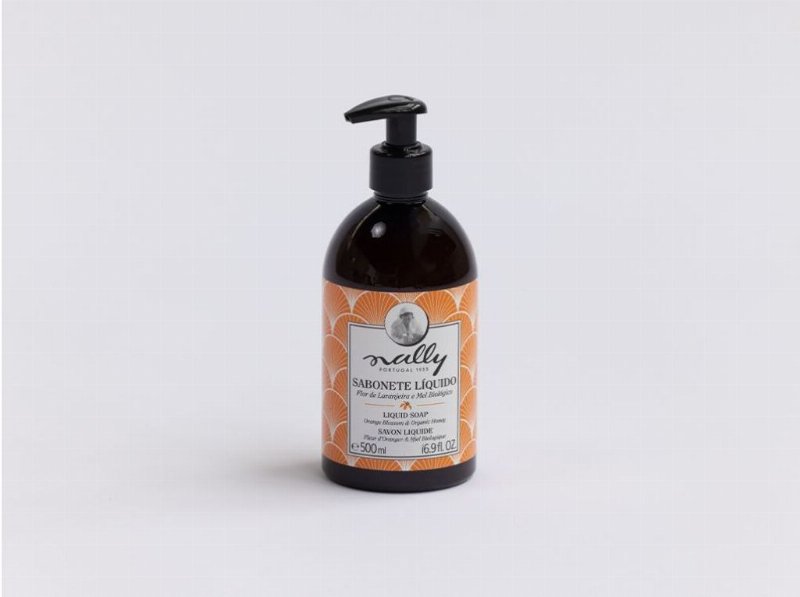 Sabonete Liquido Nally Flor De Laranjeira 500 ml.