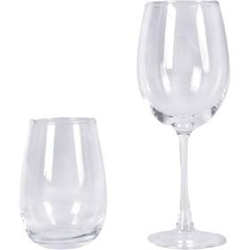 Conjunto 12 Copos Vinho E Água Kasa 12 Un