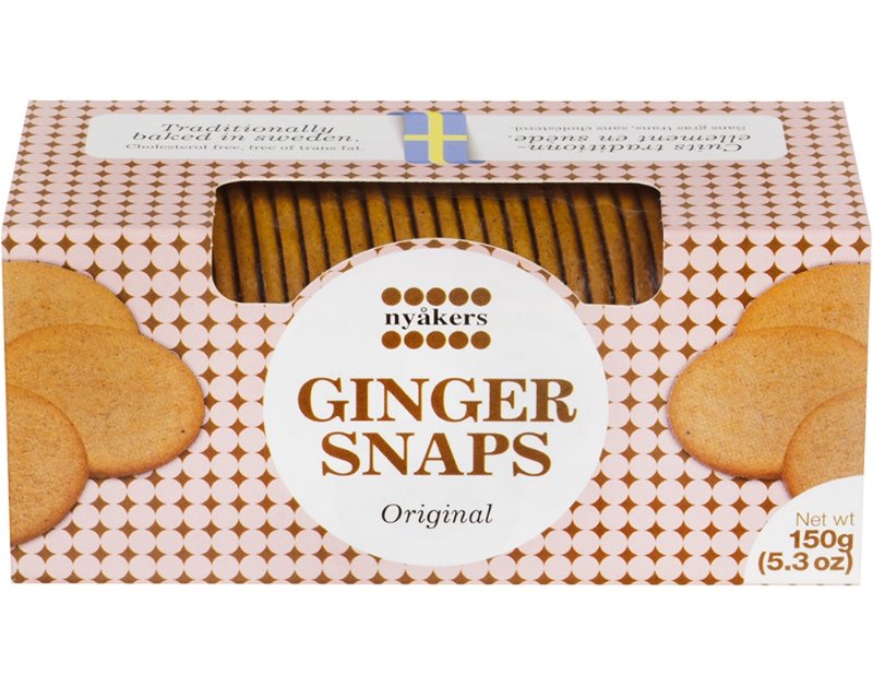 Bolachas Nyakers Gengibre 150 g
