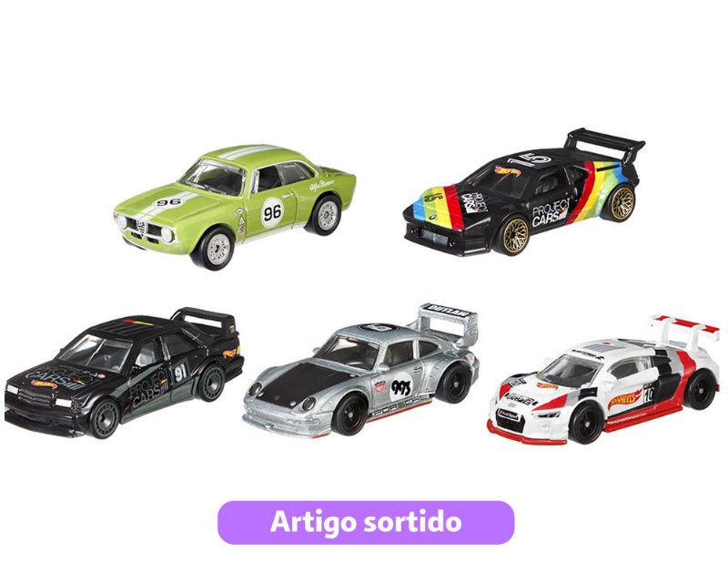 Carrinho Car Culture Hot Wheels Premium 1:64 Modelos Sortidos