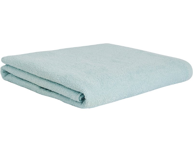 Lençol De Banho Auchan Essencial 300 g Azul 100X150Cm