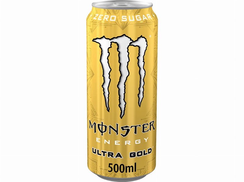 Bebida Energética Monster Ultra Gold Zero 0.5 l (Sdr)