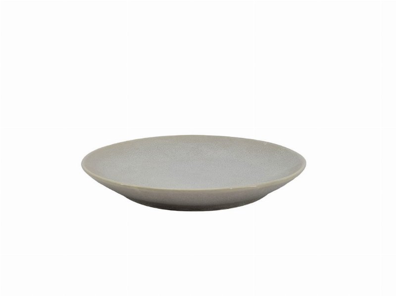 Prato Raso Luna Actuel Cinza Grés Ø26.5Cm