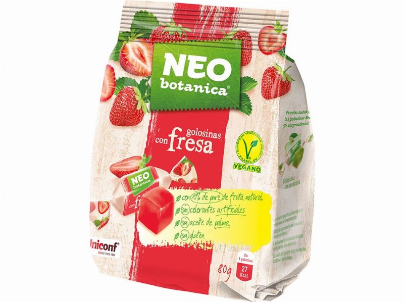 Gomas Neo Botanica Sabor Morango 80 gr