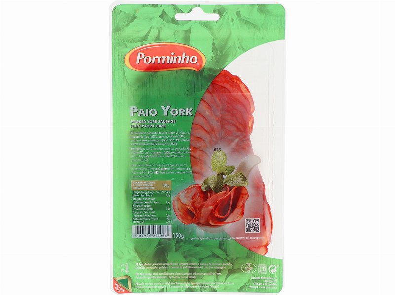 Paio York Fatiado Porminho 150 gr