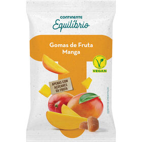 Gomas De Fruta Manga Continente Equilíbrio 35 gr