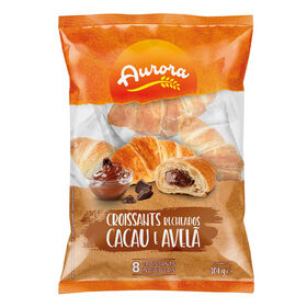 Croissant Com Cacau E Avelã Aurora 304 gr (8 Un)