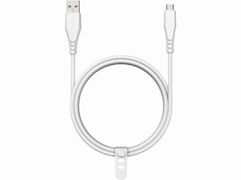 Cabo Usba To Musb Qilive 600183372 Branco 1.2M 2.1A