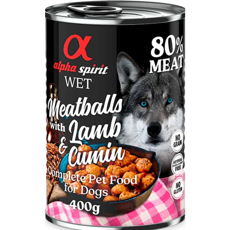 Alimentação Húmida Para Cão Cordeiro 400 g
