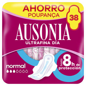 Pensos Higiénicos Ultrafina Normal Com Abas Ausonia 38 Un
