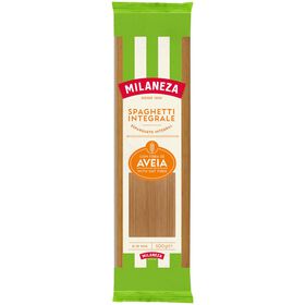 Massa Esparguete Integral Com Aveia Milaneza 500 gr