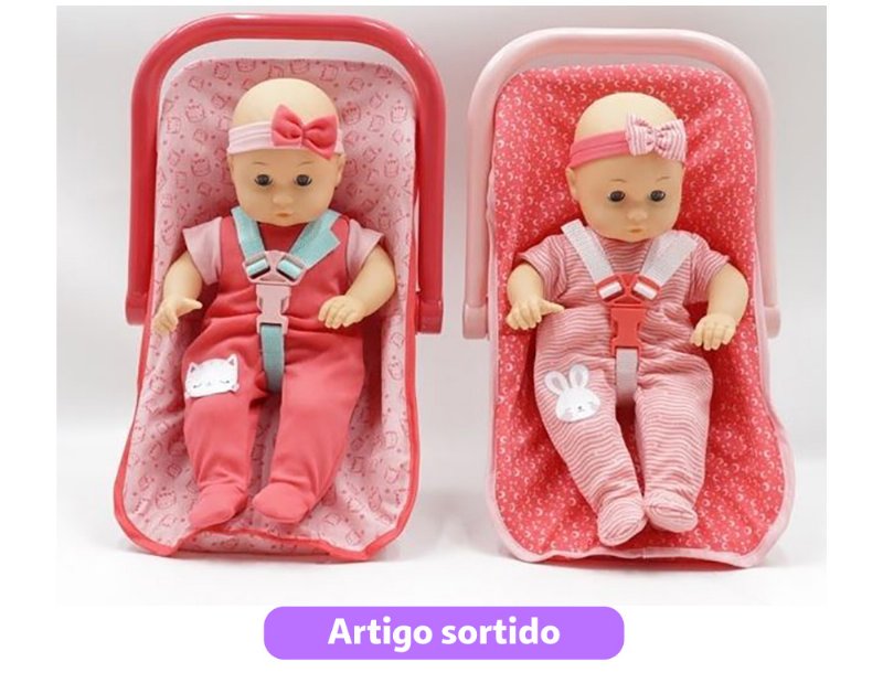 Boneco Bebé Com Ovo One Two Fun 35Cm Modelos Sortidos