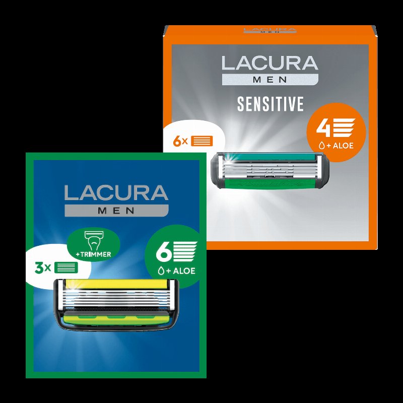 Recarga Para Máquina Barbear Sortido; Pack De 3 Recargas Com 6 Lâminas Ou Pack De 6 Recargas Com 4 Lâminas