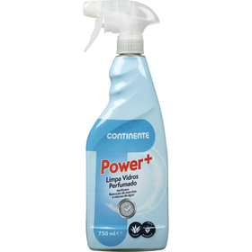 Limpa Vidros Spray Power+ Continente 750 ml