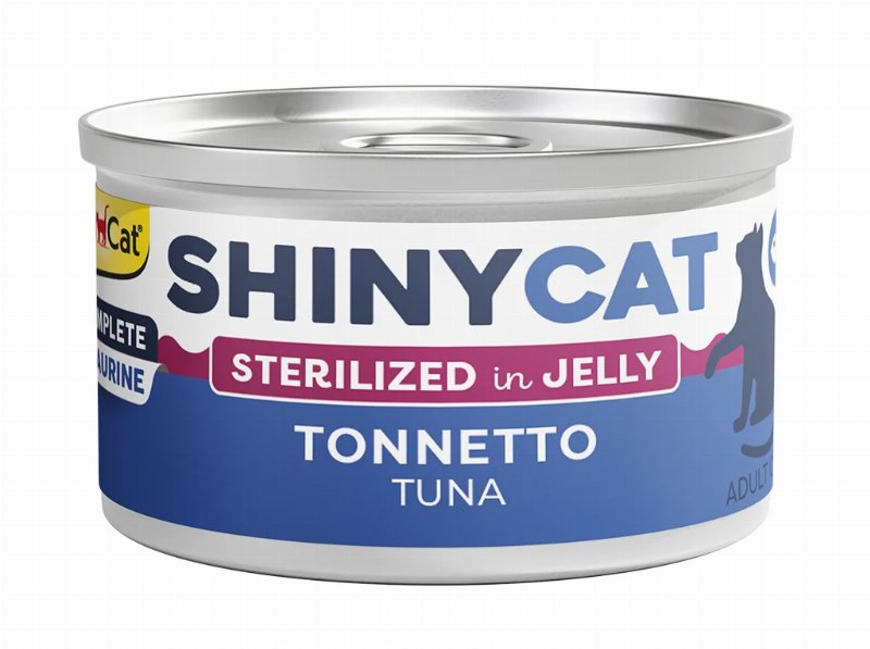 Comida Húmida Natural Gimcat Esterilizado Atum 70 g