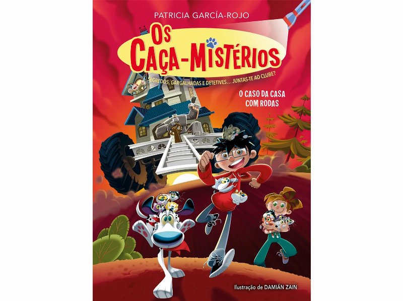 Livro Os Caça-Mistérios - O Caso Da Casa Com Rodas
