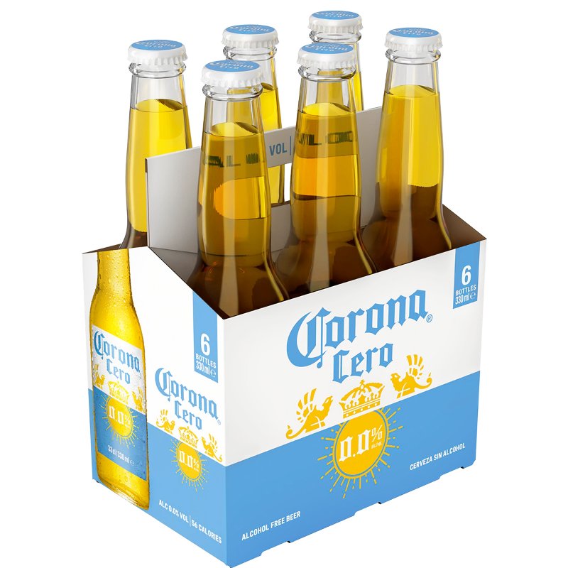 Cerveja Sem Álcool Pack 6 Unidades 33 cl