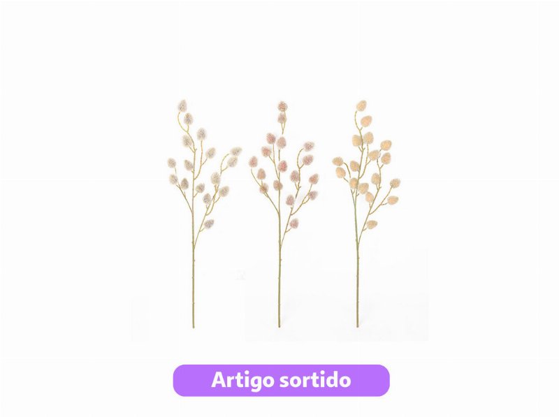 Ramo Com Pompons Actuel A64Cm Cores Sortidas