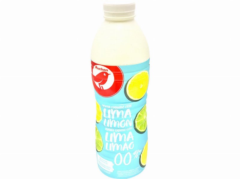 Iogurte Auchan Líquido Magro Lima Limão 1 kg
