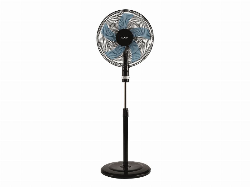 Ventoinha De Pé Sogo Ven-Ss-21265 Preto 3 Em 1 40Cm