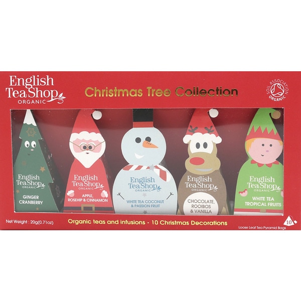 Chás Variados Prisma Colecção Árvore De Natal Biológico 10 unidades