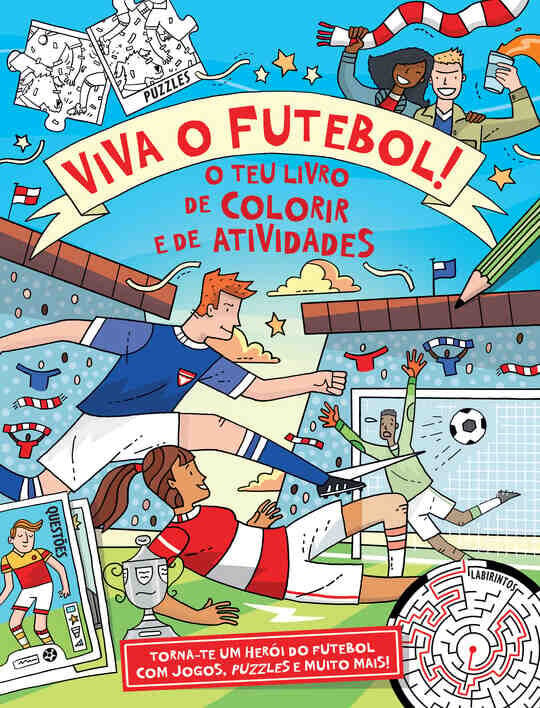 Livro De Colorir - Viva O Futebol! Vários Autores