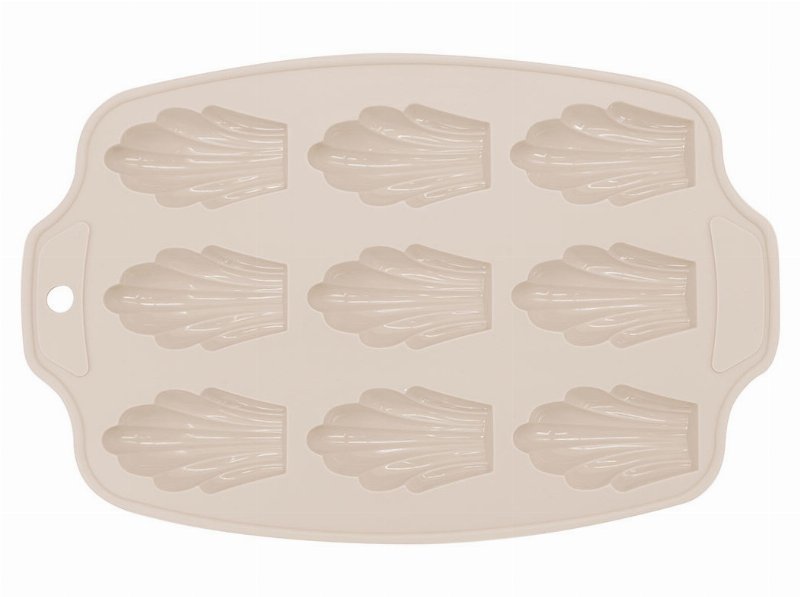 Tabuleiro Para Madalenas Actuel Em Silicone Bege 9 Cavidades