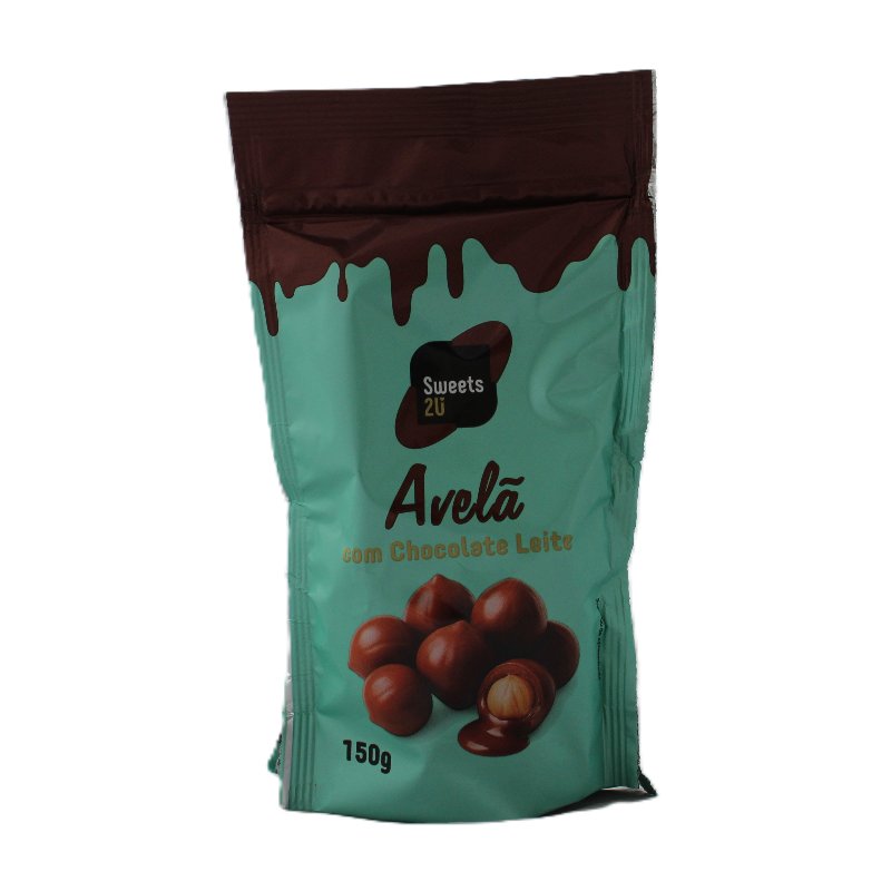 Avelã Cobertas Chocolate De Leite 150 g