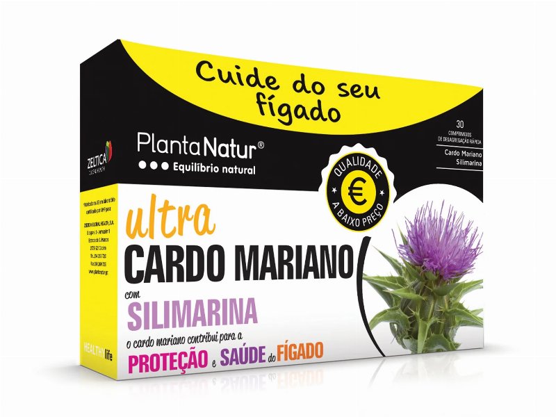 Suplemento Plantanatur Ultra Cardo Mariano 30 Comp