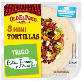 Mini Tortilhas De Trigo Old El Paso 220 gr (8 Un)