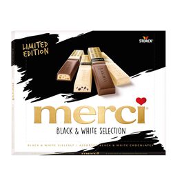 Bombons De Chocolate Negro E Branco Merci 240 gr