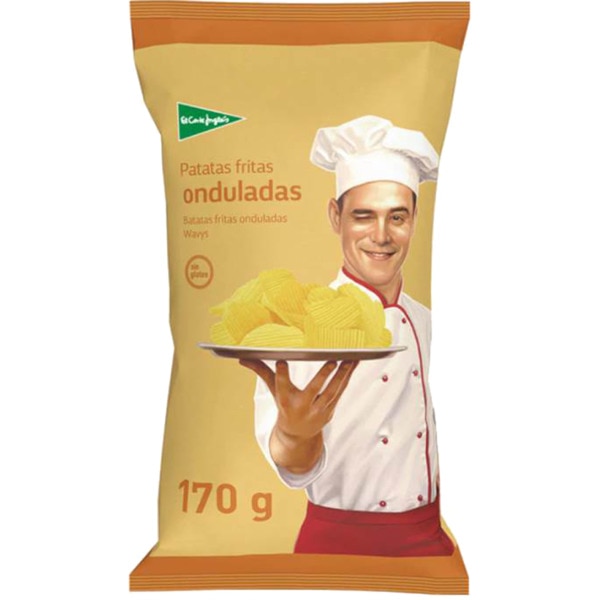 Batatas Fritas Onduladas Sem Glúten 170 g