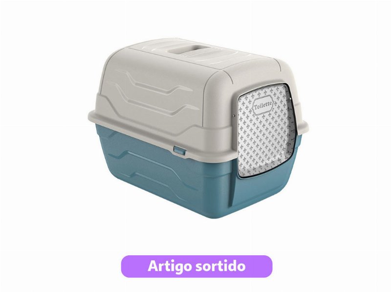 Casa Toilette Para Gato Mimau Roto 52X40X40Cm Cores Sortidas