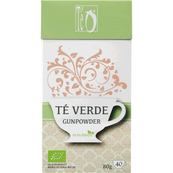 Chá Verde Gunpowder Biológico 80 g