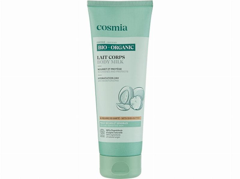 Leite De Corpo Cosmia Bio Com Manteiga Karité 250 g