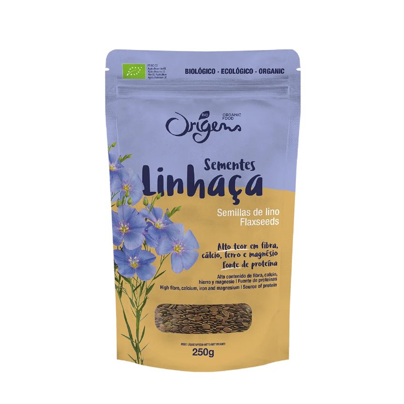 Sementes Linhaça Origens Bio Castanha 250 g