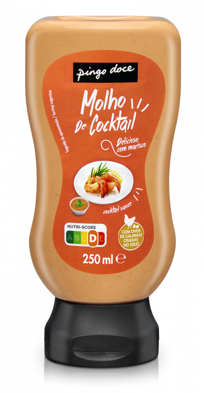 Molho De Cocktail Top Down Pingo Doce 0.25L